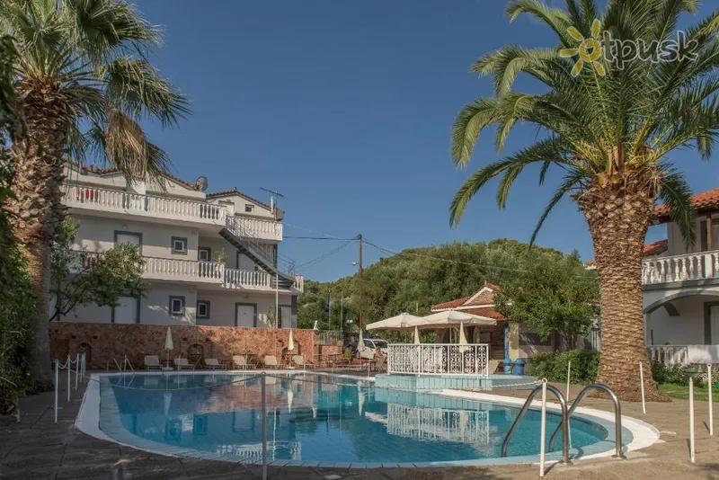 Фото отеля Markella Aparthotel 3* Zakintas Graikija išorė ir baseinai