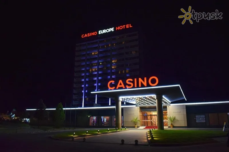 Фото отеля Europe Hotel & Casino 3* Saulainā pludmale Bulgārija ārpuse un baseini