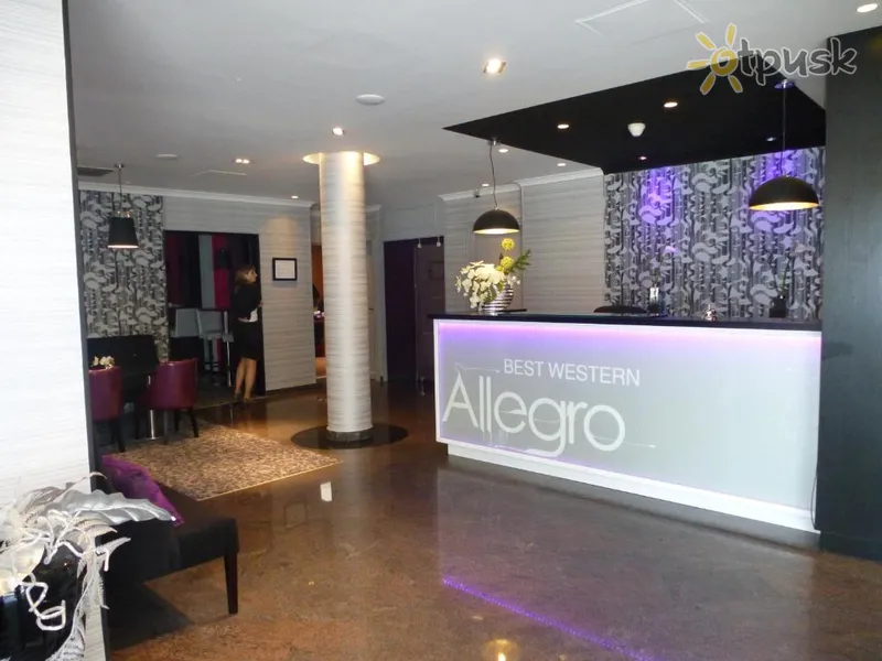 Фото отеля Best Western Allegro Nation 4* Paryžius Prancūzija fojė ir interjeras