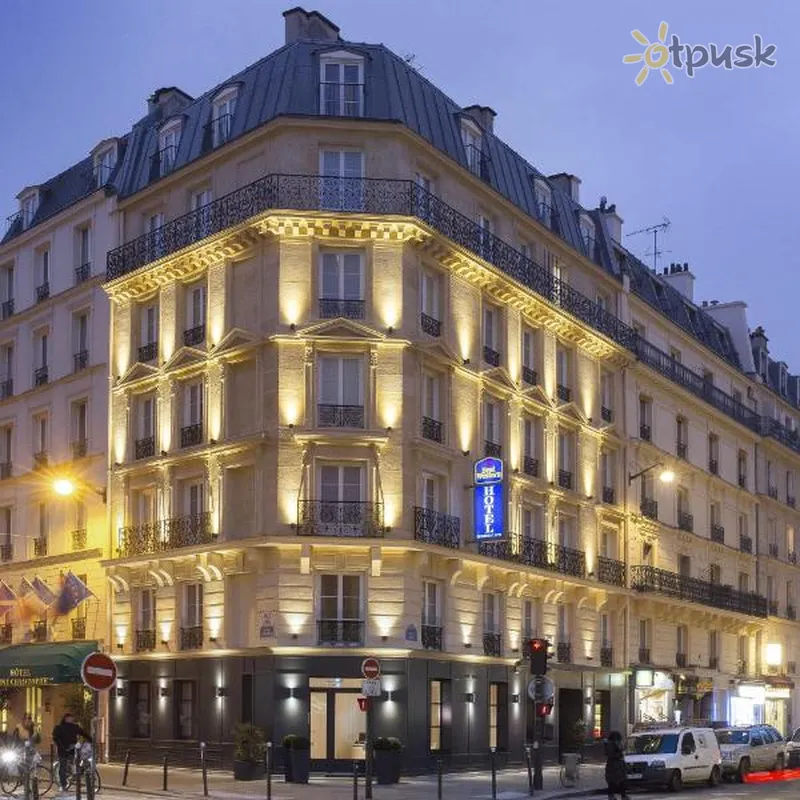 Фото отеля Best Western Plus Hotel Litteraire Marcel Ayme 4* Париж Франция экстерьер и бассейны