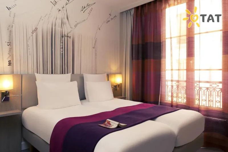 Фото отеля Mercure Montparnasse Raspail 4* Париж Франція номери