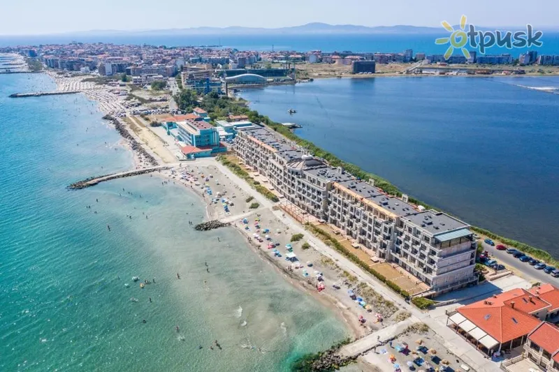 Фото отеля Gardenia Beach Palace Aparthotel 3* Pomorie Bulgārija pludmale
