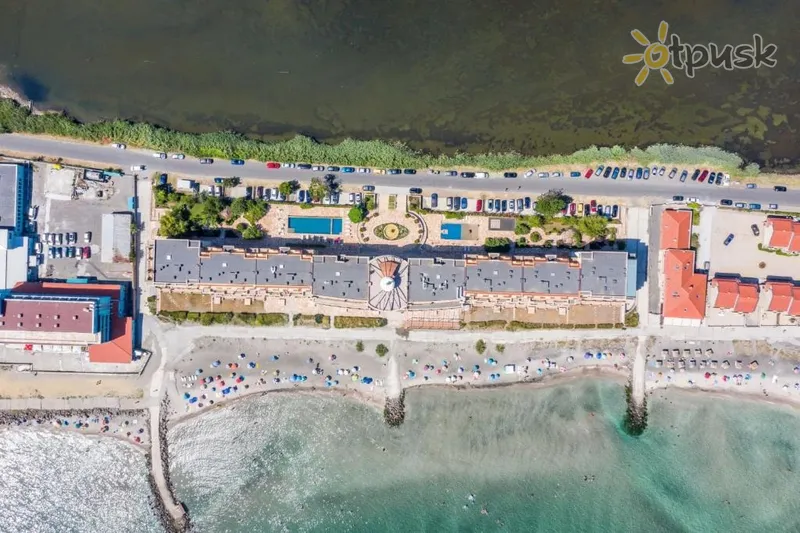 Фото отеля Gardenia Beach Palace Aparthotel 3* Pomorie Bulgarija išorė ir baseinai