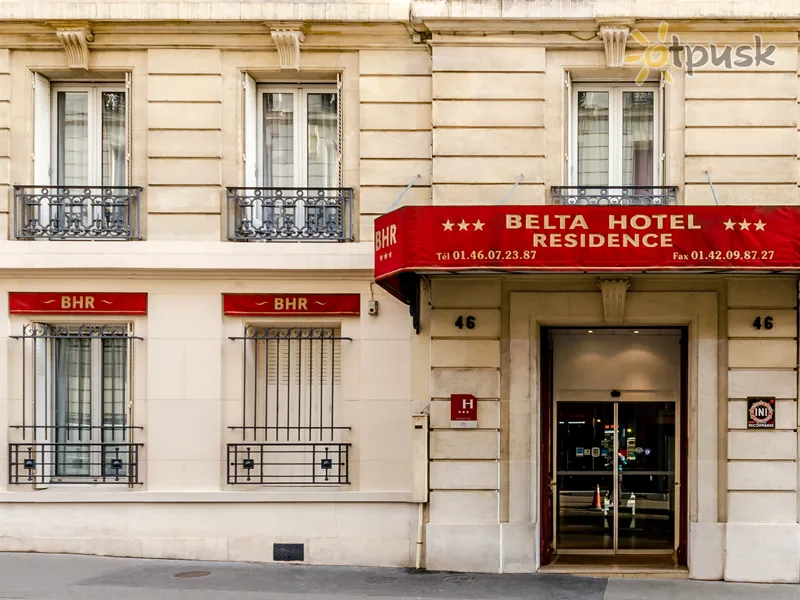 Фото отеля Belta Hotel 3* Париж Франция экстерьер и бассейны