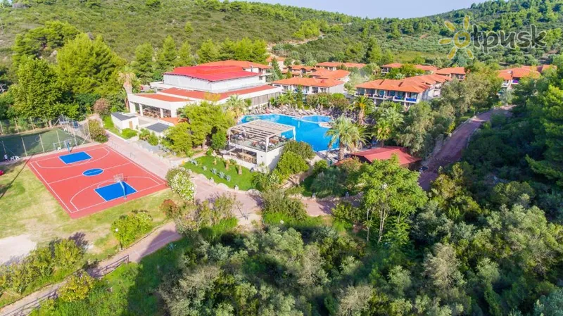 Фото отеля Poseidon Hotel Sea Resort 4* Halkidiki — Sitonija Grieķija ārpuse un baseini