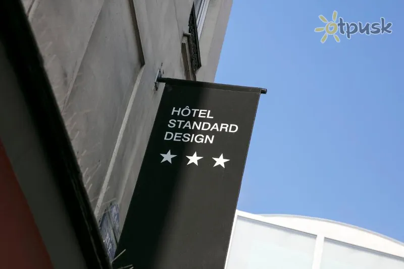 Фото отеля Standard Design 3* Paryžius Prancūzija išorė ir baseinai