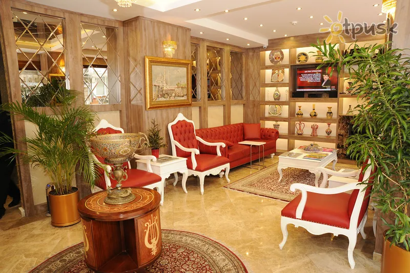 Фото отеля Comfort Elite Hotels Sultanahmet 3* Стамбул Турция лобби и интерьер