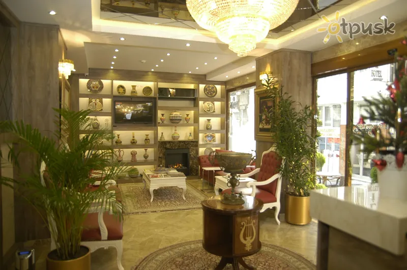 Фото отеля Comfort Elite Hotels Sultanahmet 3* Стамбул Туреччина лобі та інтер'єр