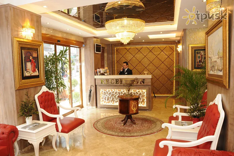 Фото отеля Comfort Elite Hotels Sultanahmet 3* Стамбул Туреччина лобі та інтер'єр