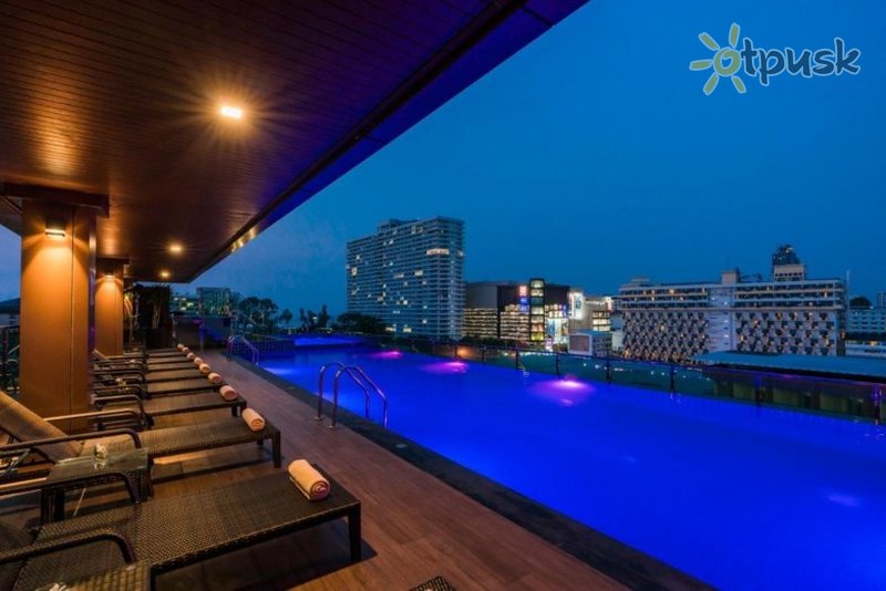 Фото отеля Acqua Hotel Pattaya 4* Pataja Tailandas išorė ir baseinai