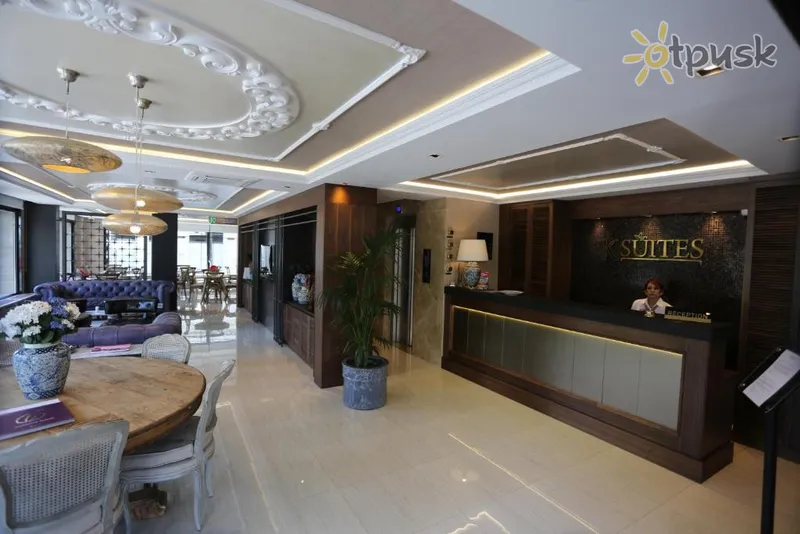 Фото отеля K Suites Hotel 3* Стамбул Турция лобби и интерьер