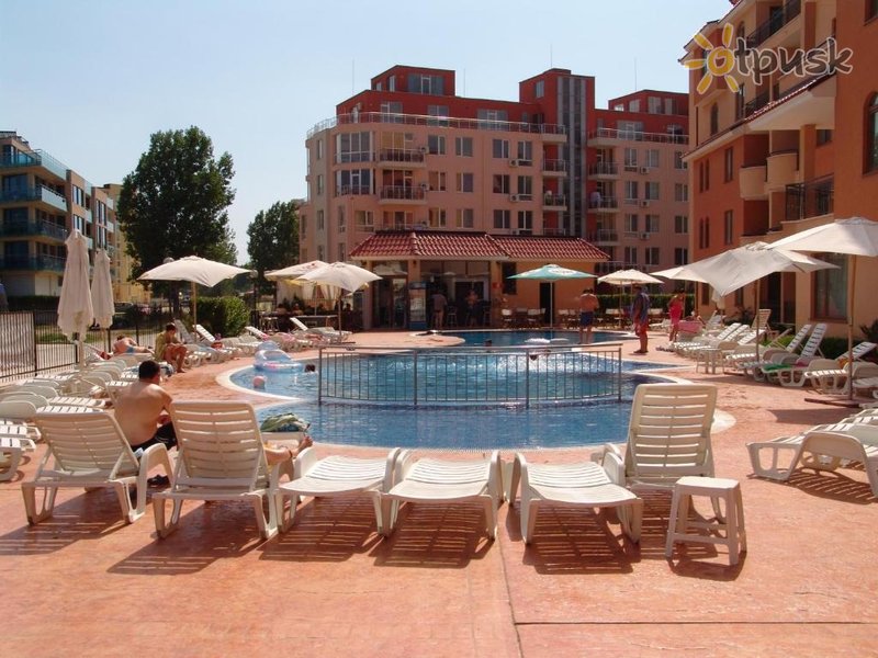 Фото отеля Kasandra Aparthotel 2* Солнечный берег Болгария экстерьер и бассейны