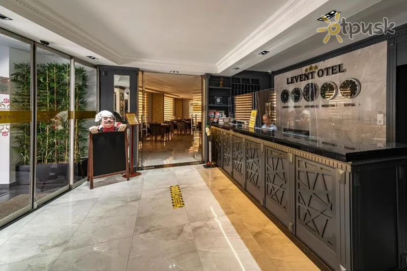 Фото отеля Levent Hotel Istanbul 3* Stambula Turcija vestibils un interjers