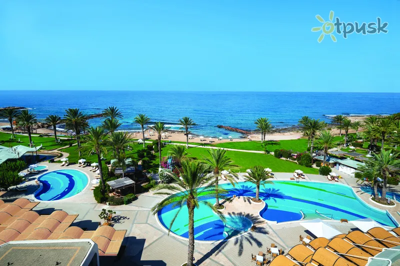 Фото отеля Constantinou Bros Athena Beach Hotel 4* Пафос Кипр экстерьер и бассейны