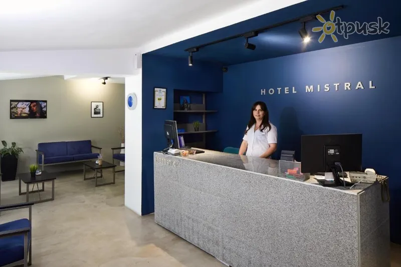 Фото отеля Mistral Hotel 3* Nesebāra Bulgārija vestibils un interjers