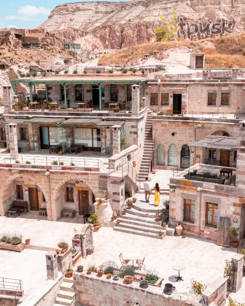Фото отеля Seki Cave Suites Cavusin 3* Kapadokija Turkija išorė ir baseinai