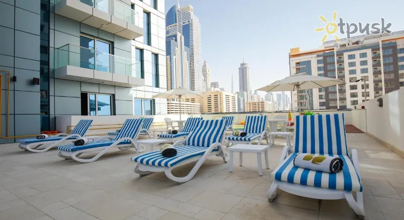 Фото отеля Rose Executive Hotel 3* Дубай ОАЭ экстерьер и бассейны