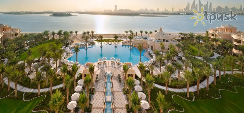 Фото отеля Raffles The Palm 5* Dubajus JAE išorė ir baseinai