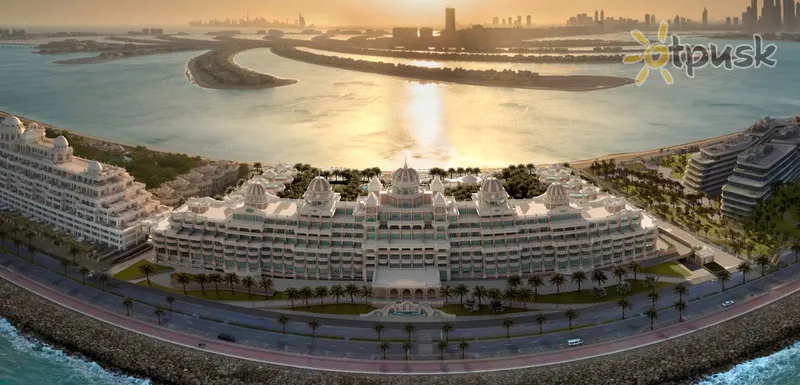 Фото отеля Raffles The Palm 5* Dubajus JAE išorė ir baseinai