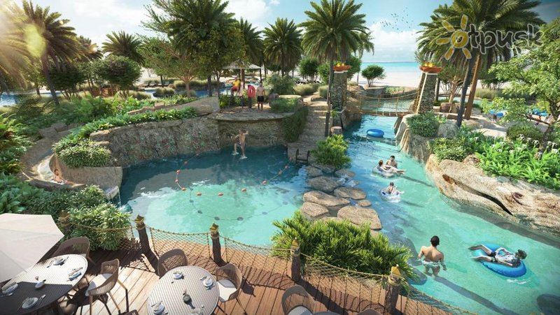 Фото отеля Centara Mirage Beach Resort Dubai 4* Дубай ОАЭ экстерьер и бассейны