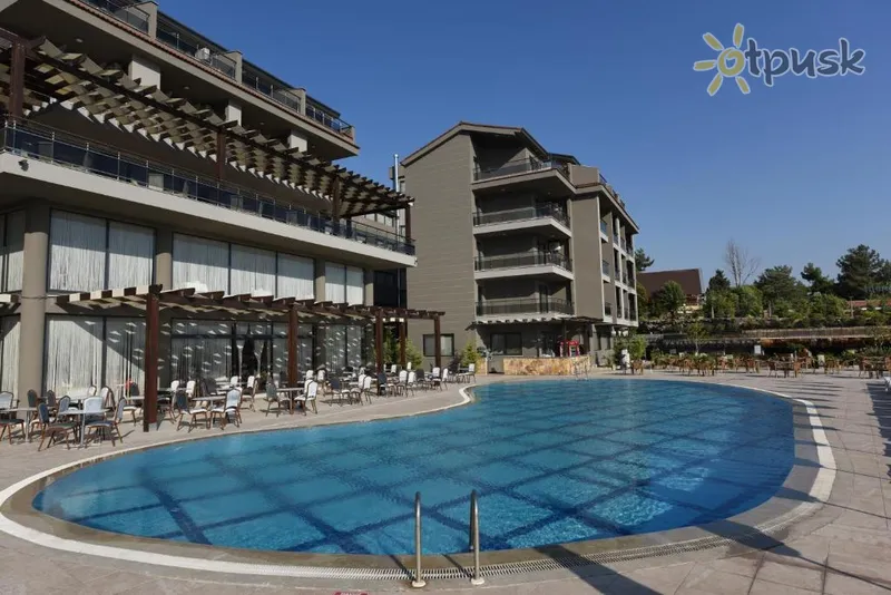 Фото отеля Hierapark Thermal Spa Hotel 4* Памуккале Турция экстерьер и бассейны