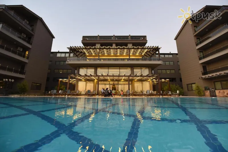 Фото отеля Hierapark Thermal Spa Hotel 4* Pamukalė Turkija išorė ir baseinai
