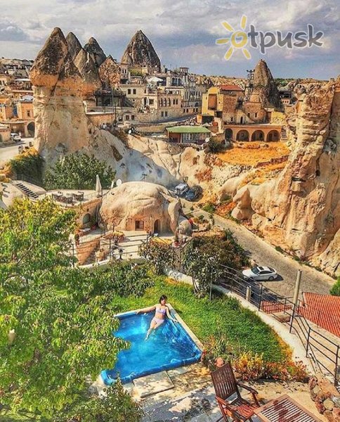 Фото отеля Travellers Cave Hotel 3* Каппадокия Турция экстерьер и бассейны