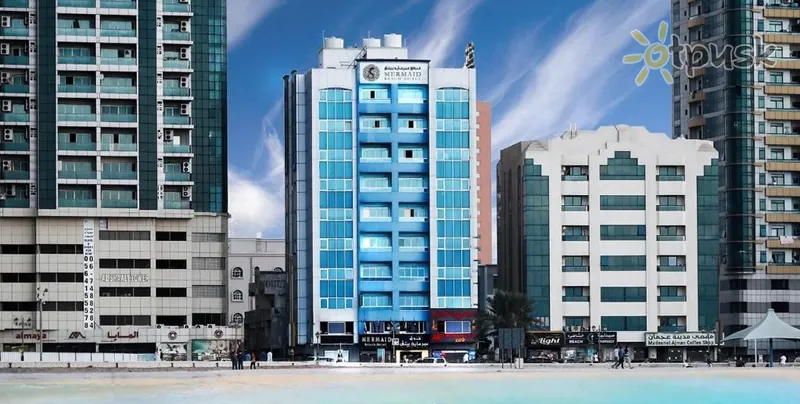 Фото отеля Mermaid Beach Hotel Ajman 2* Аджман ОАЭ экстерьер и бассейны