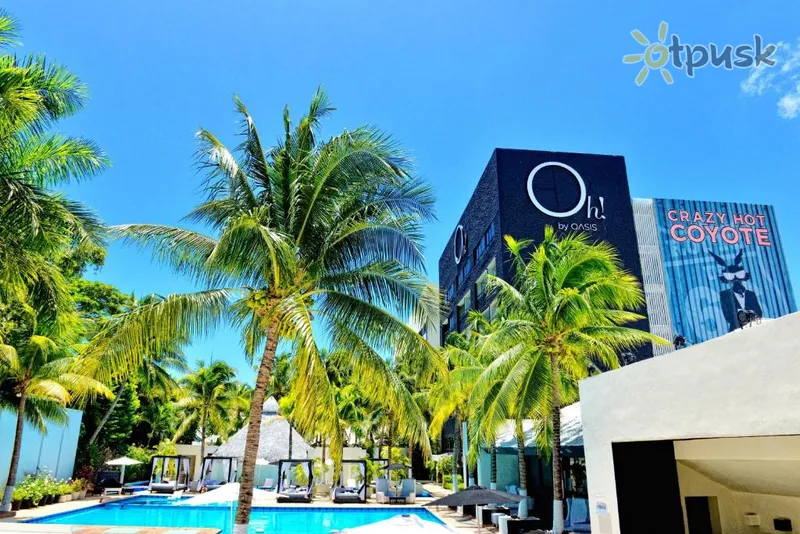 Фото отеля Oh! The Urban Oasis 4* Канкун Мексика экстерьер и бассейны
