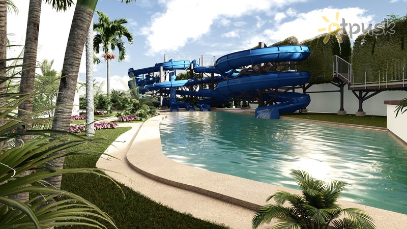 Фото отеля Hyatt Ziva Riviera Cancun 5* Ривьера Майя Мексика аквапарк, горки
