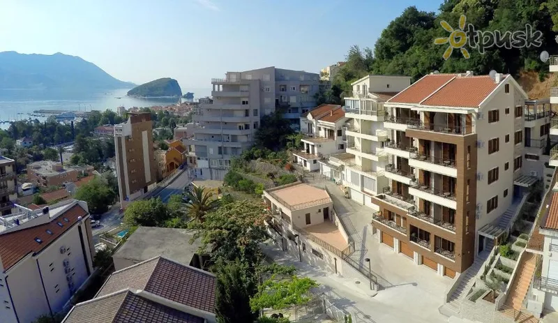 Фото отеля Villa Aria Aparthotel 4* Budva Juodkalnija išorė ir baseinai