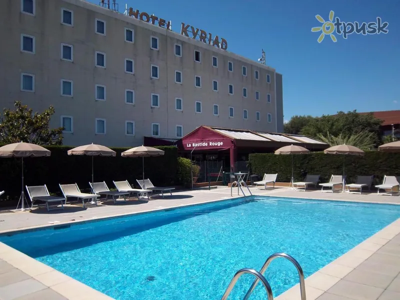 Фото отеля Kyriad Cannes Ouest Mandelieu 3* Канны Франция экстерьер и бассейны