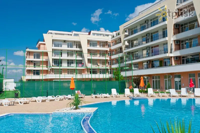 Фото отеля Камелия Гарден 3* Saulainā pludmale Bulgārija ārpuse un baseini