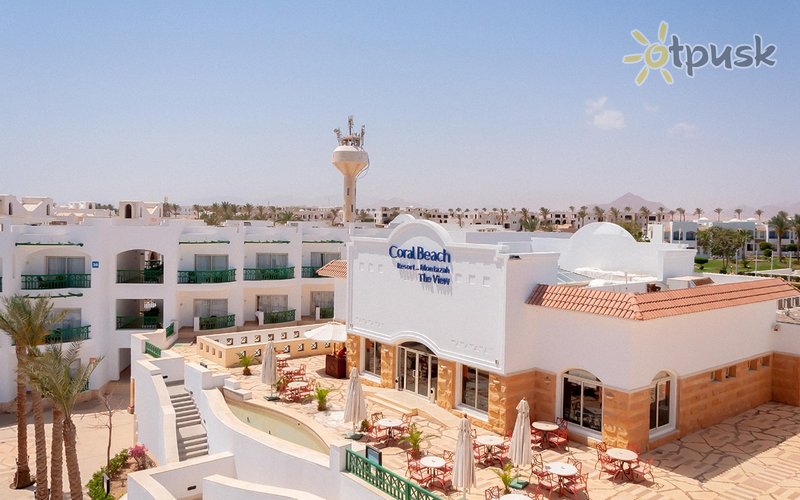 Фото отеля Coral Beach Resort Montazah The View 4* Шарм эль Шейх Египет экстерьер и бассейны