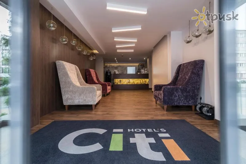Фото отеля Citi Hotel'S Wroclaw 3* Vroclavas Lenkija fojė ir interjeras