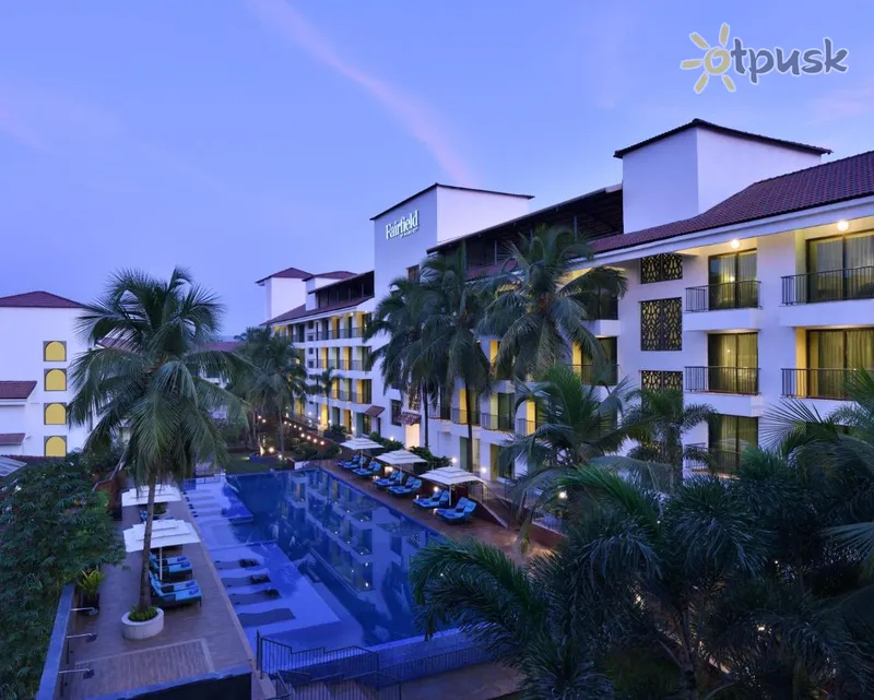 Фото отеля Fairfield by Marriott 4* Šiaurės Goa Indija išorė ir baseinai