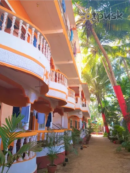 Фото отеля Samantha Inn 1* Šiaurės Goa Indija išorė ir baseinai