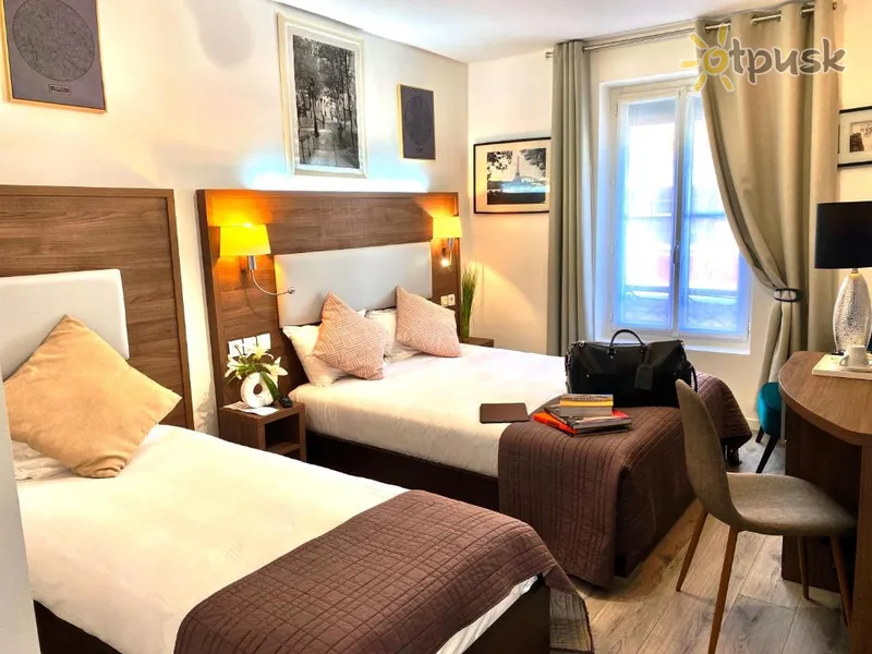 Фото отеля Clairefontaine 3* Paryžius Prancūzija kambariai