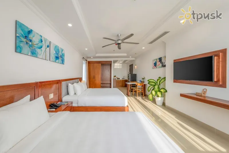 Фото отеля Kiwi Hotel 3* Danangas Vietnamas kambariai