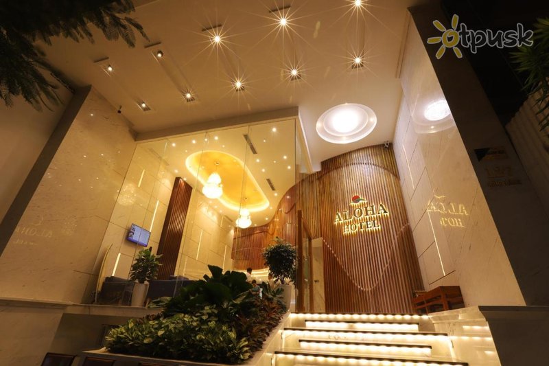 Фото отеля Aloha Hotel 3* Нячанг Вьетнам лобби и интерьер