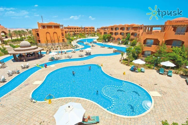 Фото отеля Dream Lagoon Aqua Park & Resort 5* Marsa Alamas Egiptas išorė ir baseinai