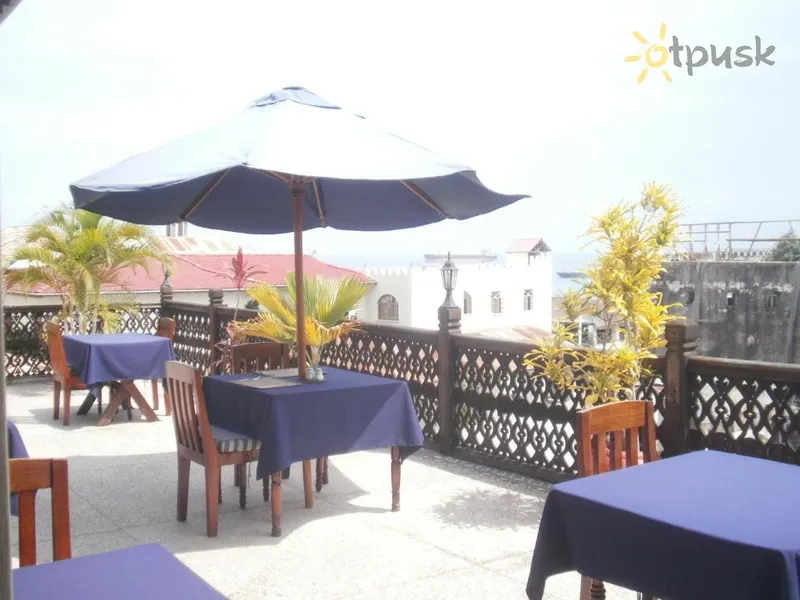 Фото отеля Asmini Palace 4* Zanzibaro miestas Tanzanija barai ir restoranai