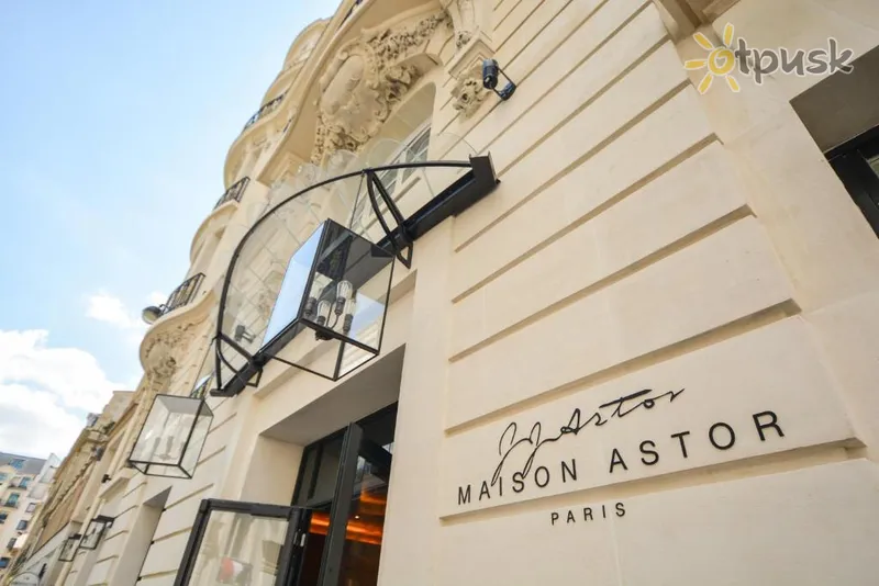 Фото отеля Maison Astor Paris 4* Paryžius Prancūzija išorė ir baseinai