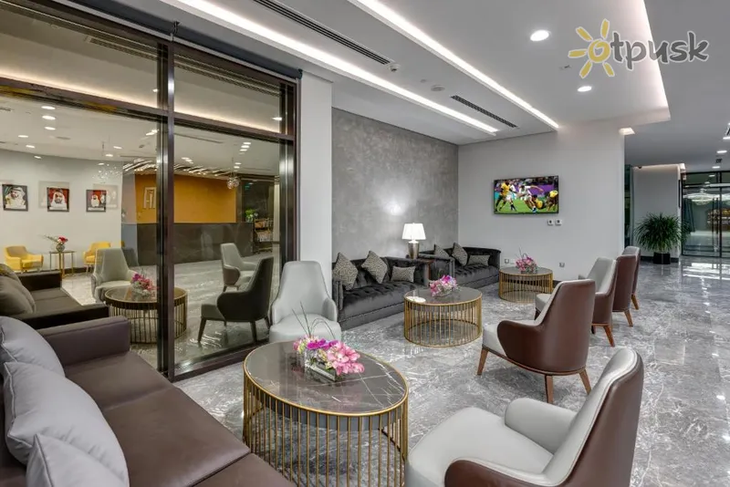 Фото отеля Abar Hotel Apartments 4* Дубай ОАЭ лобби и интерьер