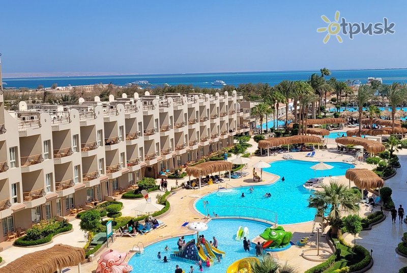 Фото отеля Aqua Joy Resort by Sunrise 4* Хургада Египет экстерьер и бассейны