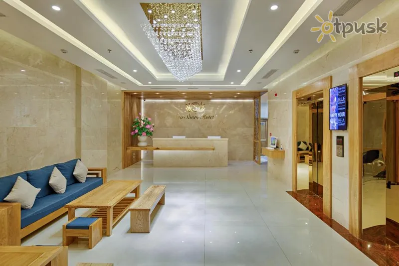 Фото отеля Seashore Hotel & Apartment 3* Дананг Вьетнам лобби и интерьер