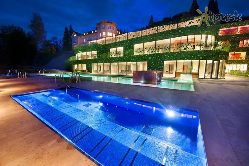 Фото отеля Rimske Terme Resort 4* Šventovė Lasko Slovėnija išorė ir baseinai