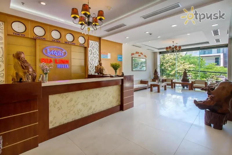 Фото отеля Gia Linh Hotel 2* Дананг Вьетнам лобби и интерьер
