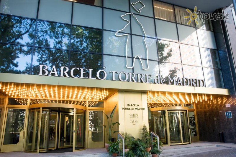 Фото отеля Barcelo Torre De Madrid 5* Мадрид Испания экстерьер и бассейны