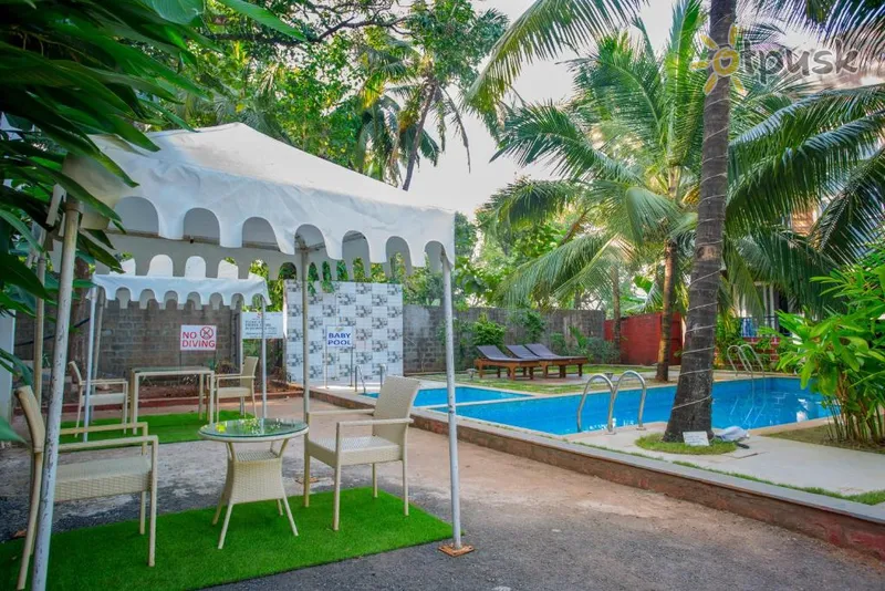 Фото отеля Mariners Bay Beach Resort 4* Šiaurės Goa Indija išorė ir baseinai